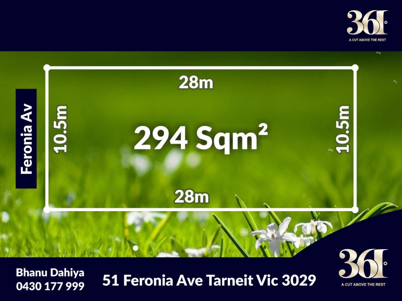 Premium Titled Land Ready to Build in Heart of Tarneit!!